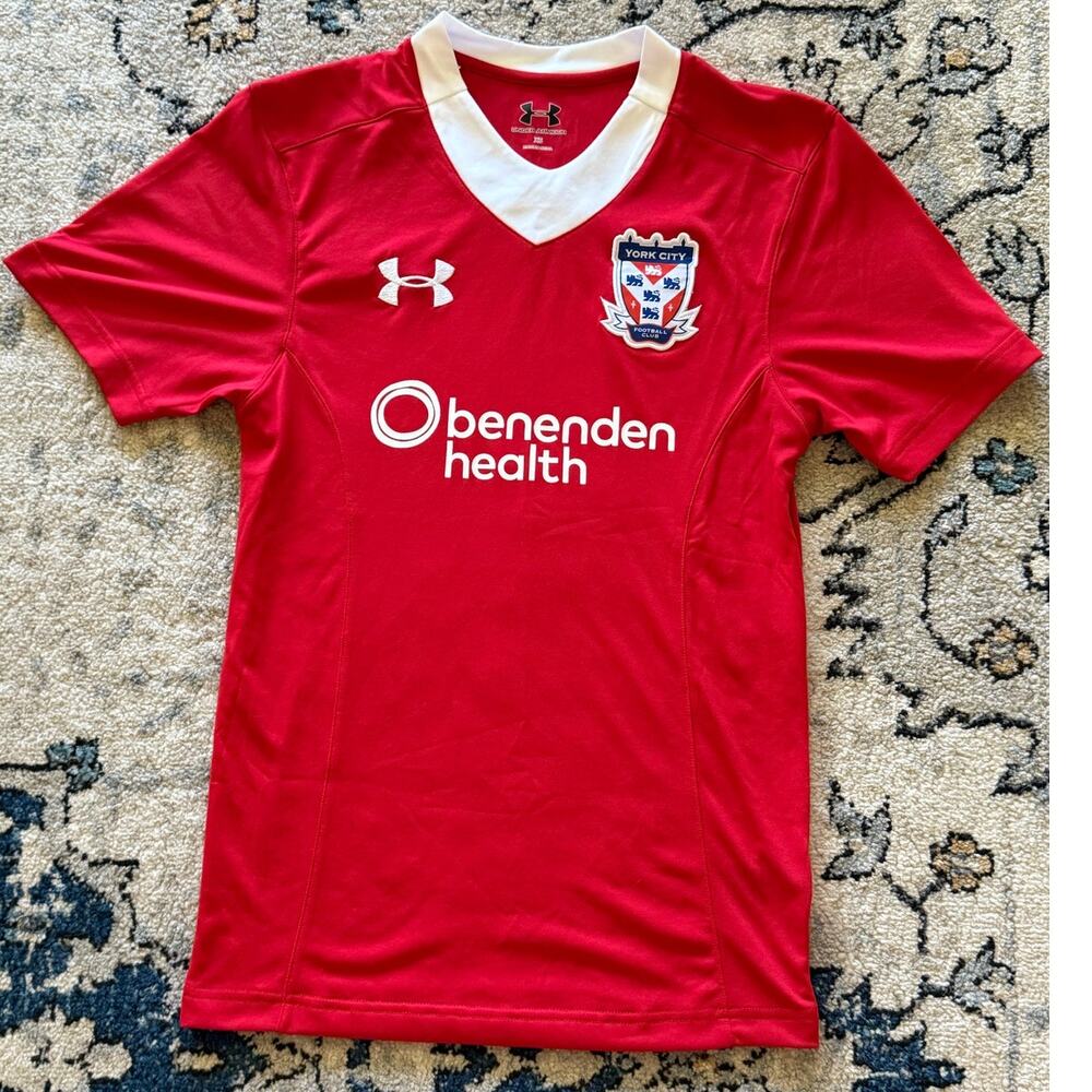 New! York City FC 2018-19 Home Soccer Shirt Red Unisex Adult XSmall